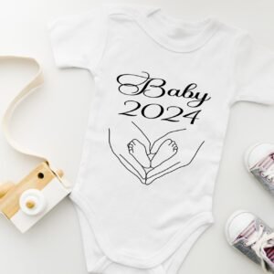 Schwangerschaft verkünden. Babybody Bodysuit. Body Geschenk. Baby Geburt Geschenk. Schwangerschaft verkünden mit Body. Baby 2024. Baby 2023
