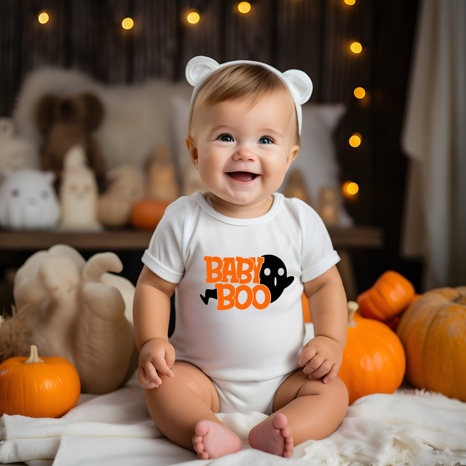Baby Boo | Baby Body Halloween | Halloween | Baby Bodysuit Halloween | Halloween Geschenk für Baby | Baby Boo Body | Babybody Halloween |