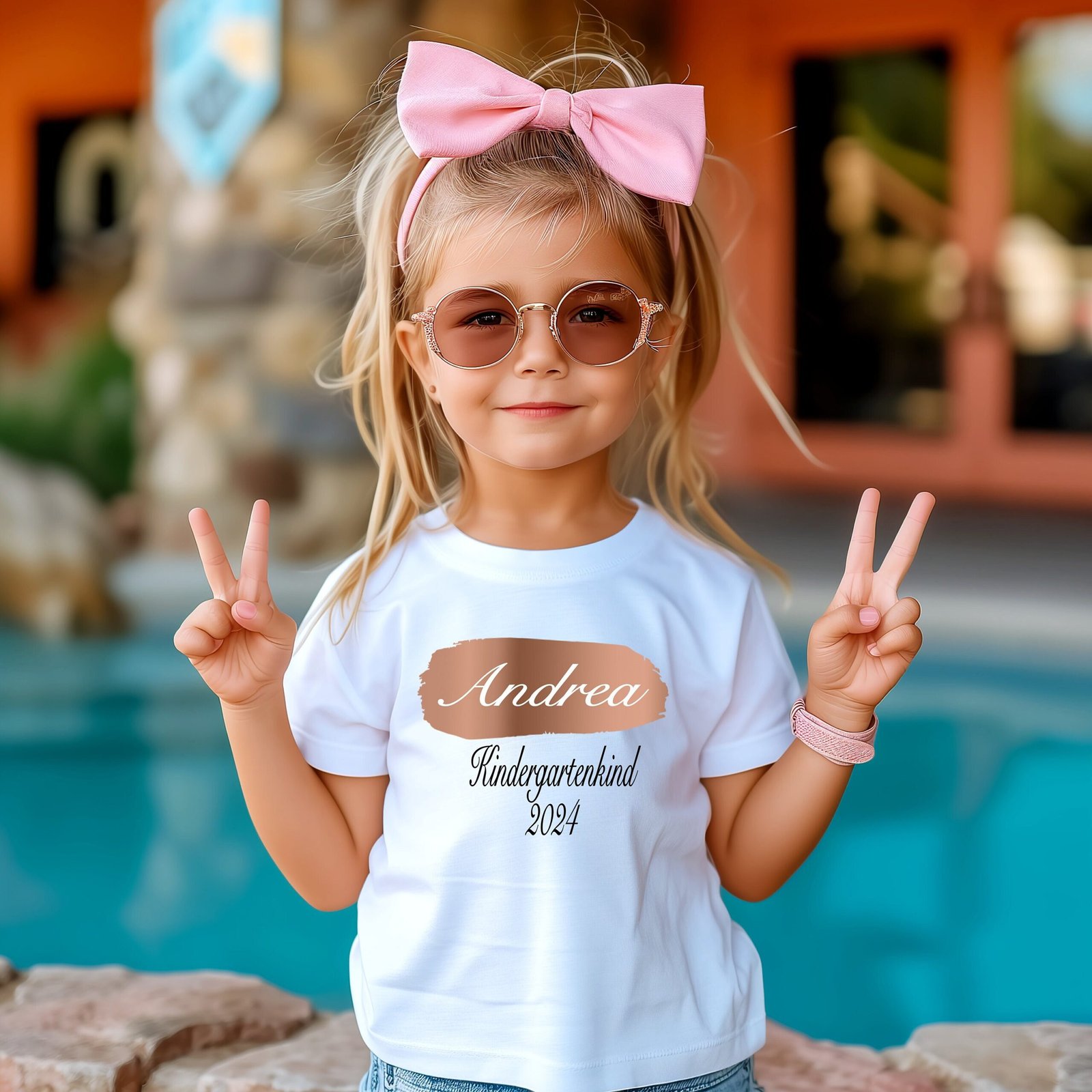 T-Shirt Kindergartenkind Kitakind 2024 I Personalisiert I Geschenk zum Kindergartenstart I T-Shirt für Jungen & Mädchen I Kitakind 2024 I